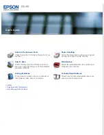 Preview for 1 page of Epson DS-30 WorkForce DS-30 User Manual
