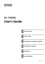 Preview for 1 page of Epson DS-790WN User Manual