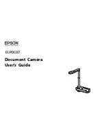 Preview for 1 page of Epson ELPDC07 User Manual