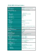 Preview for 1 page of Epson EMP-8150 - XGA LCD Projector Specifications