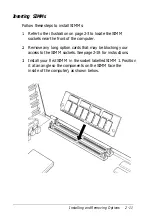 Preview for 63 page of Epson Endeavor WG User Manual