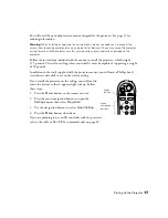 Preview for 17 page of Epson Ensemble HD 720 User Manual