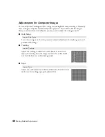 Preview for 40 page of Epson Ensemble HD 720 User Manual