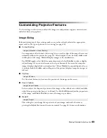 Preview for 43 page of Epson Ensemble HD 720 User Manual