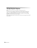 Preview for 54 page of Epson Ensemble HD 720 User Manual