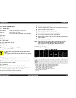 Preview for 14 page of Epson EPL 5800 - B/W Laser Printer Service Manual