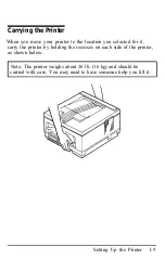 Preview for 22 page of Epson EPL-6000 User Manual