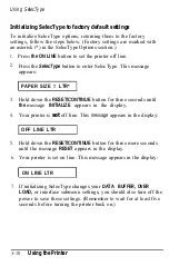 Preview for 71 page of Epson EPL-6000 User Manual