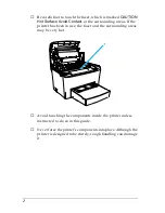 Preview for 12 page of Epson EPL-6100 Reference Manual