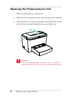 Preview for 182 page of Epson EPL-6100 Reference Manual