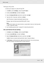 Preview for 46 page of Epson EPL-6200 Network Manual