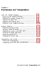 Preview for 115 page of Epson EPL-7500 User Manual