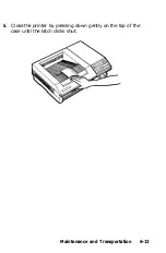 Preview for 127 page of Epson EPL-7500 User Manual