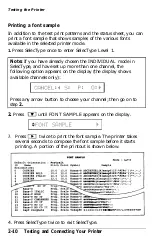 Preview for 52 page of Epson EPL-8000 User Manual