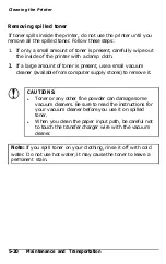 Preview for 142 page of Epson EPL-8000 User Manual