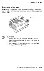 Preview for 143 page of Epson EPL-8000 User Manual