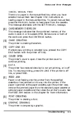 Preview for 149 page of Epson EPL-8000 User Manual