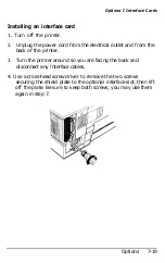 Preview for 209 page of Epson EPL-8000 User Manual