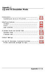 Preview for 291 page of Epson EPL-8000 User Manual