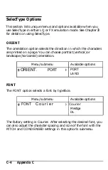 Preview for 294 page of Epson EPL-8000 User Manual