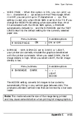 Preview for 301 page of Epson EPL-8000 User Manual