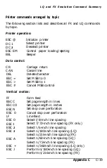 Preview for 309 page of Epson EPL-8000 User Manual