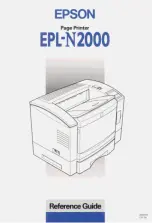 Epson EPL-N2000 Reference Manual preview