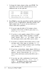 Preview for 46 page of Epson Equity 386/25 User Manual