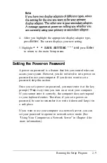 Preview for 47 page of Epson Equity 386/25 User Manual