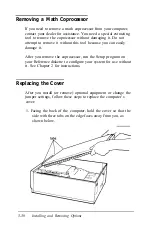 Preview for 138 page of Epson Equity 386/25 User Manual