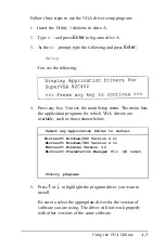 Preview for 147 page of Epson Equity 386/25 User Manual