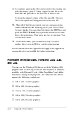 Preview for 150 page of Epson Equity 386/25 User Manual