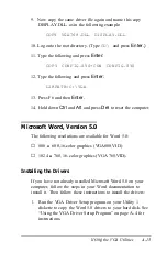 Preview for 157 page of Epson Equity 386/25 User Manual