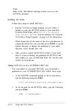 Preview for 202 page of Epson Equity 386/25 User Manual