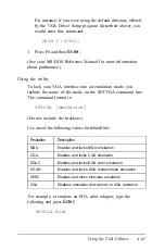 Preview for 203 page of Epson Equity 386/25 User Manual