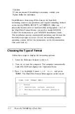 Preview for 236 page of Epson Equity 386/25 User Manual