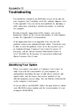 Preview for 249 page of Epson Equity 386/25 User Manual