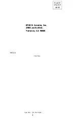 Preview for 3 page of Epson Equity 386SX PLUS User Manual