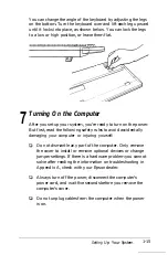 Preview for 35 page of Epson Equity 386SX PLUS User Manual