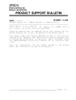 Preview for 80 page of Epson Equity  III Product Support Bulletin