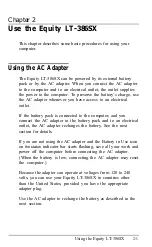 Preview for 47 page of Epson Equity LT-386SX User Manual