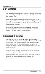 Preview for 117 page of Epson Equity LT-386SX User Manual