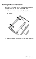 Preview for 123 page of Epson Equity LT-386SX User Manual