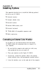 Preview for 125 page of Epson Equity LT-386SX User Manual