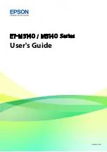 Preview for 1 page of Epson ET-M3140 Series User Manual