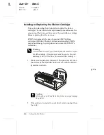 Preview for 33 page of Epson FX-2180 - Impact Printer User Manual