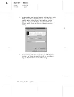 Preview for 105 page of Epson FX-2180 - Impact Printer User Manual