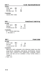 Preview for 140 page of Epson FX-286 - Impact Printer User Manual