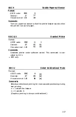 Preview for 201 page of Epson FX-286 - Impact Printer User Manual