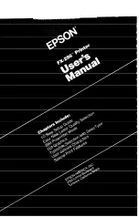 Preview for 223 page of Epson FX-286 - Impact Printer User Manual